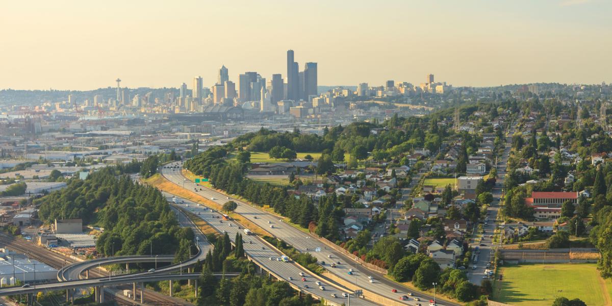 Haze over Seattle